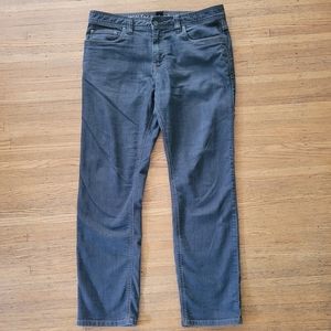 Prana slim fit jeans 33w x 30L Denim cotton blend stretch Denim